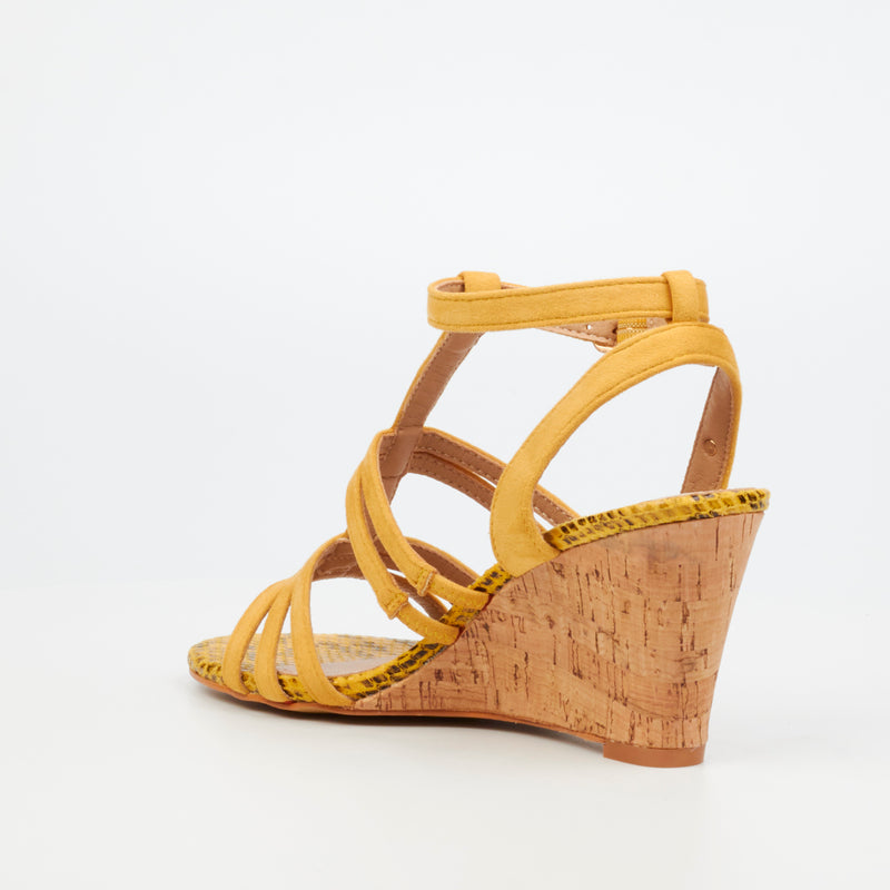 Butterfly Feet Nolita 1 Wedge - Yellow footwear Butterfly Feet   