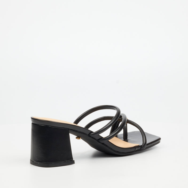 MIss Black Nolwazi 1 Heel - Black footwear Miss Black