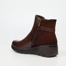 Butterfly Feet Norva 1 Ankle Boot - Chocolate footwear Butterfly Feet