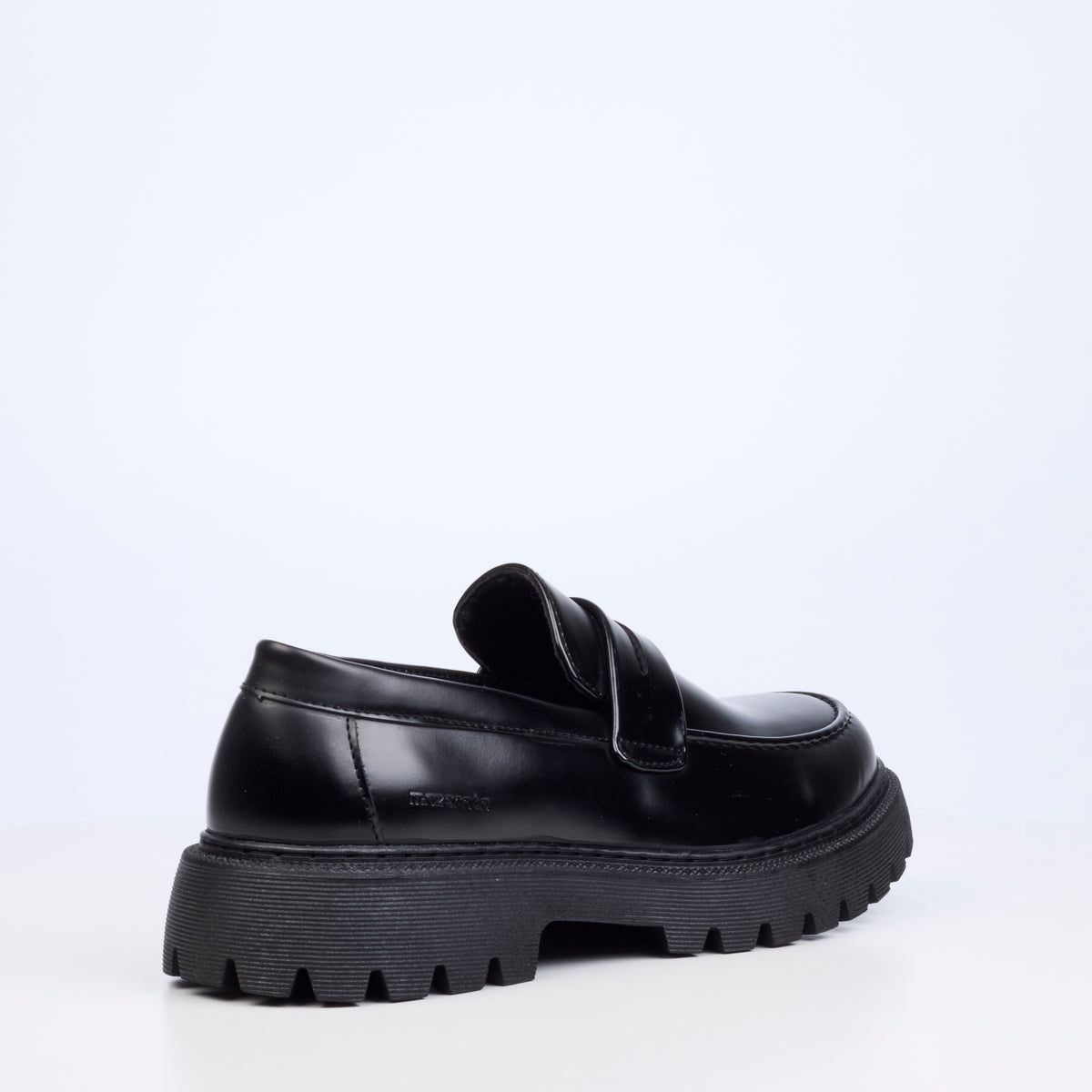 Mazerata Novak 1 Faux Wax Shoe - Black