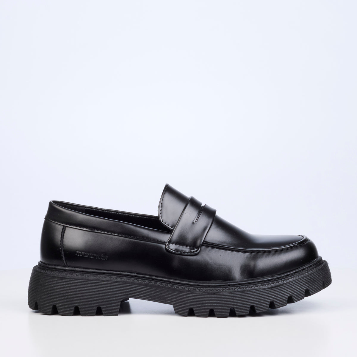 Mazerata Novak 1 Faux Wax Shoe - Black