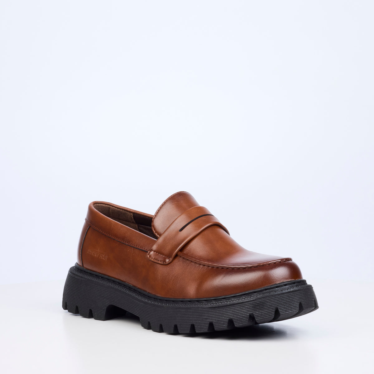 Mazerata Novak 1 Faux Wax Shoe - Chocolate
