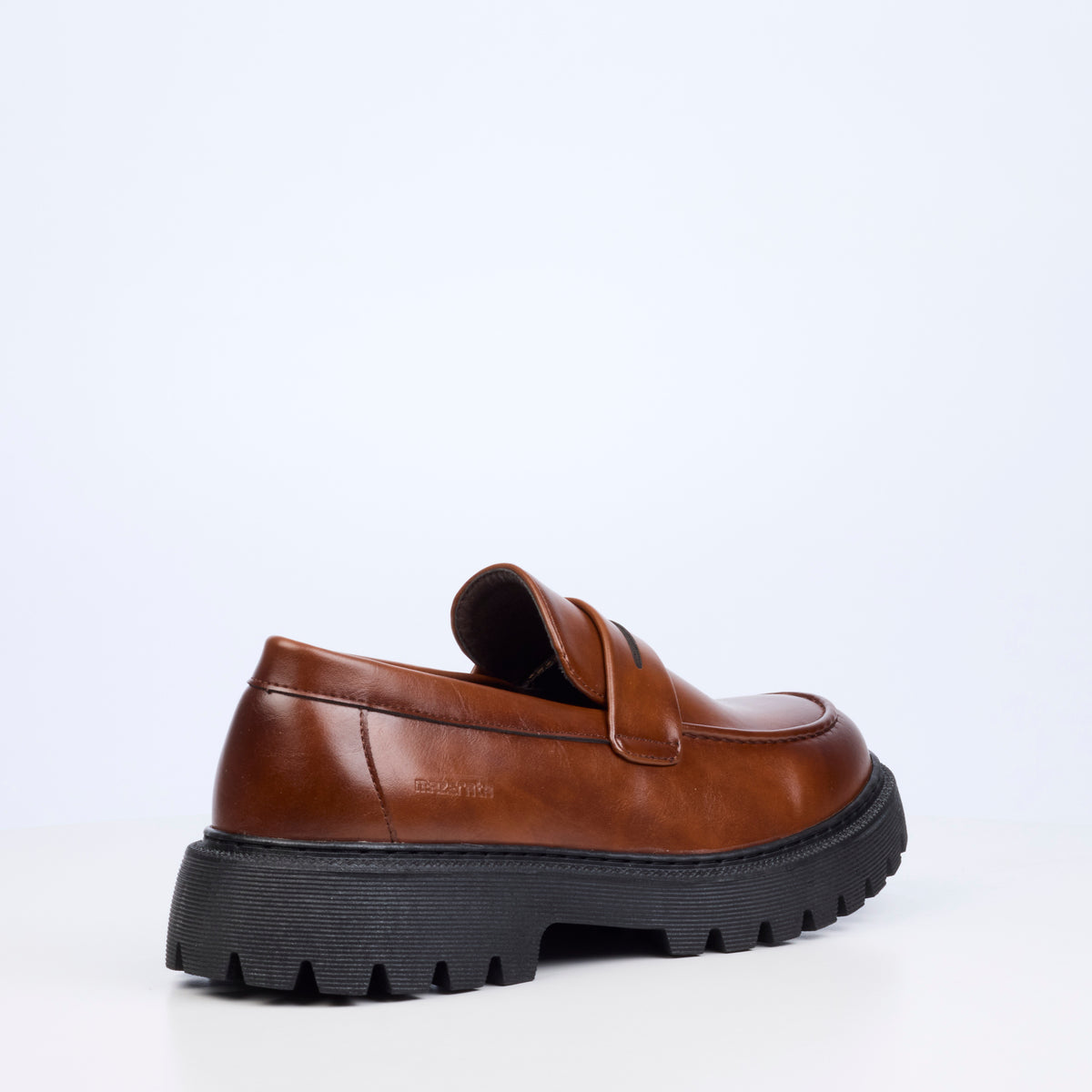 Mazerata Novak 1 Faux Wax Shoe - Chocolate