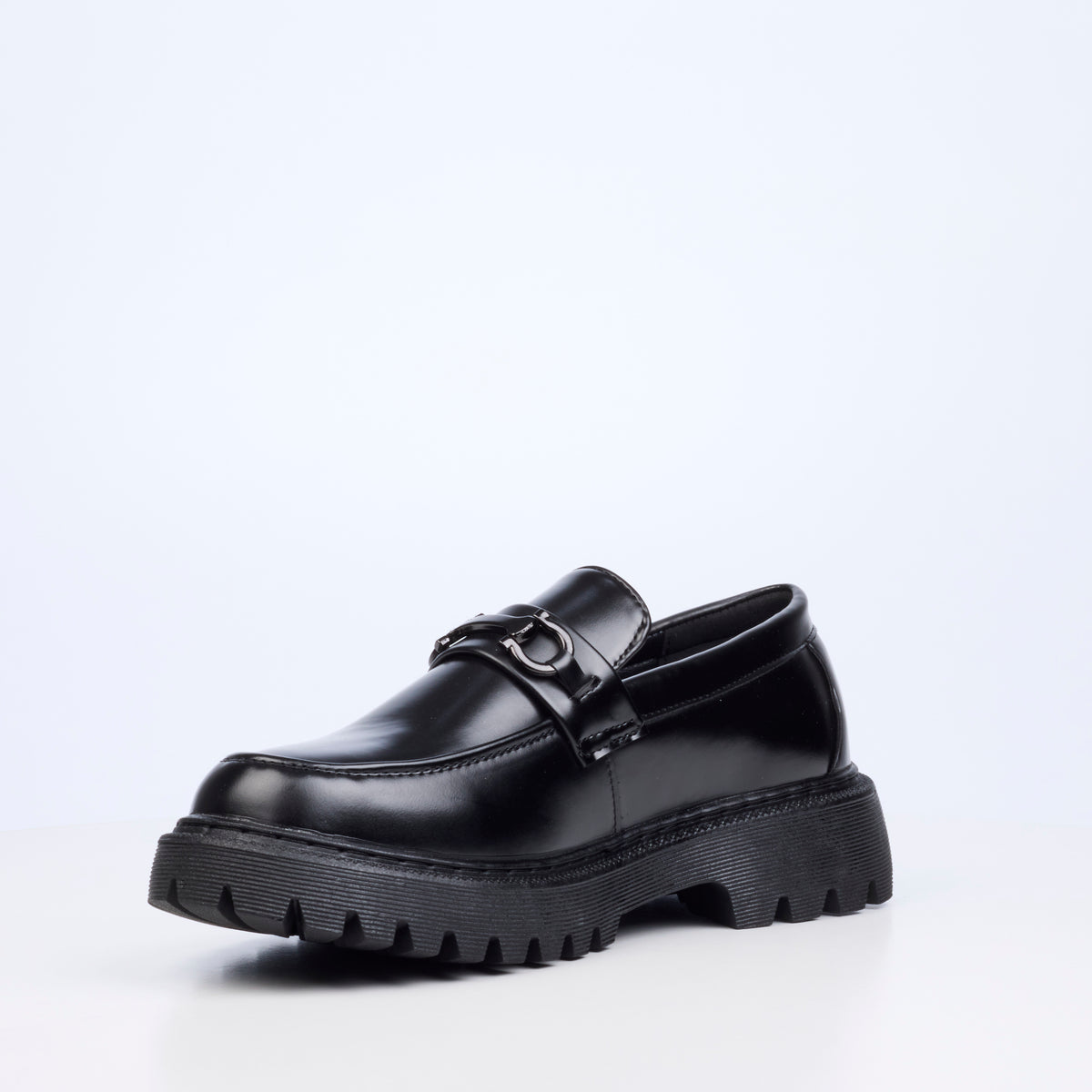 Mazerata Novak 3 Faux Wax Shoe - Black