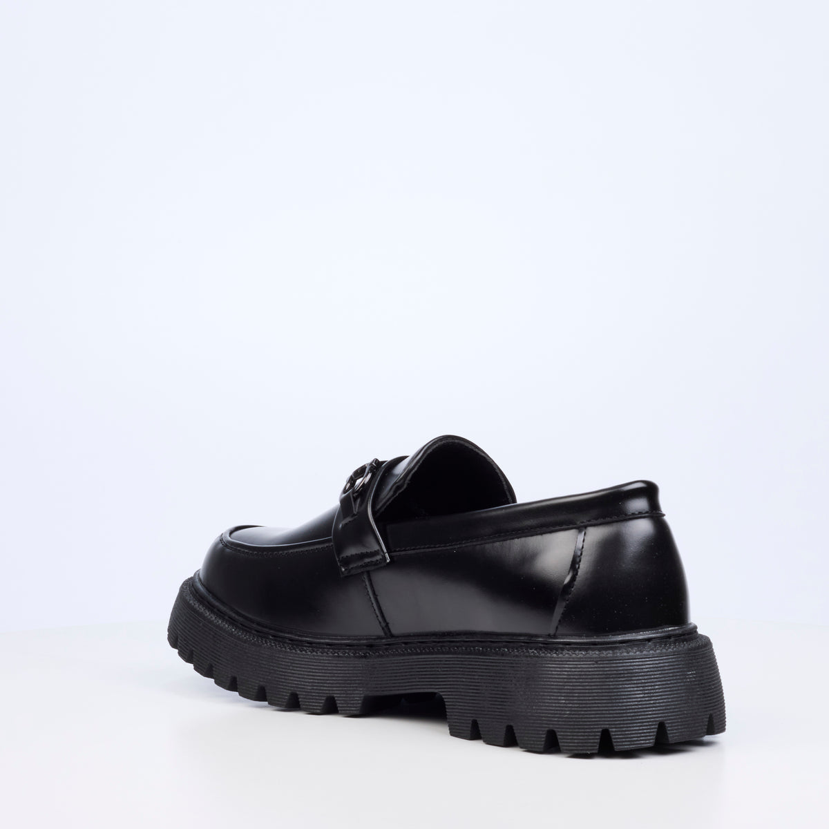 Mazerata Novak 3 Faux Wax Shoe - Black
