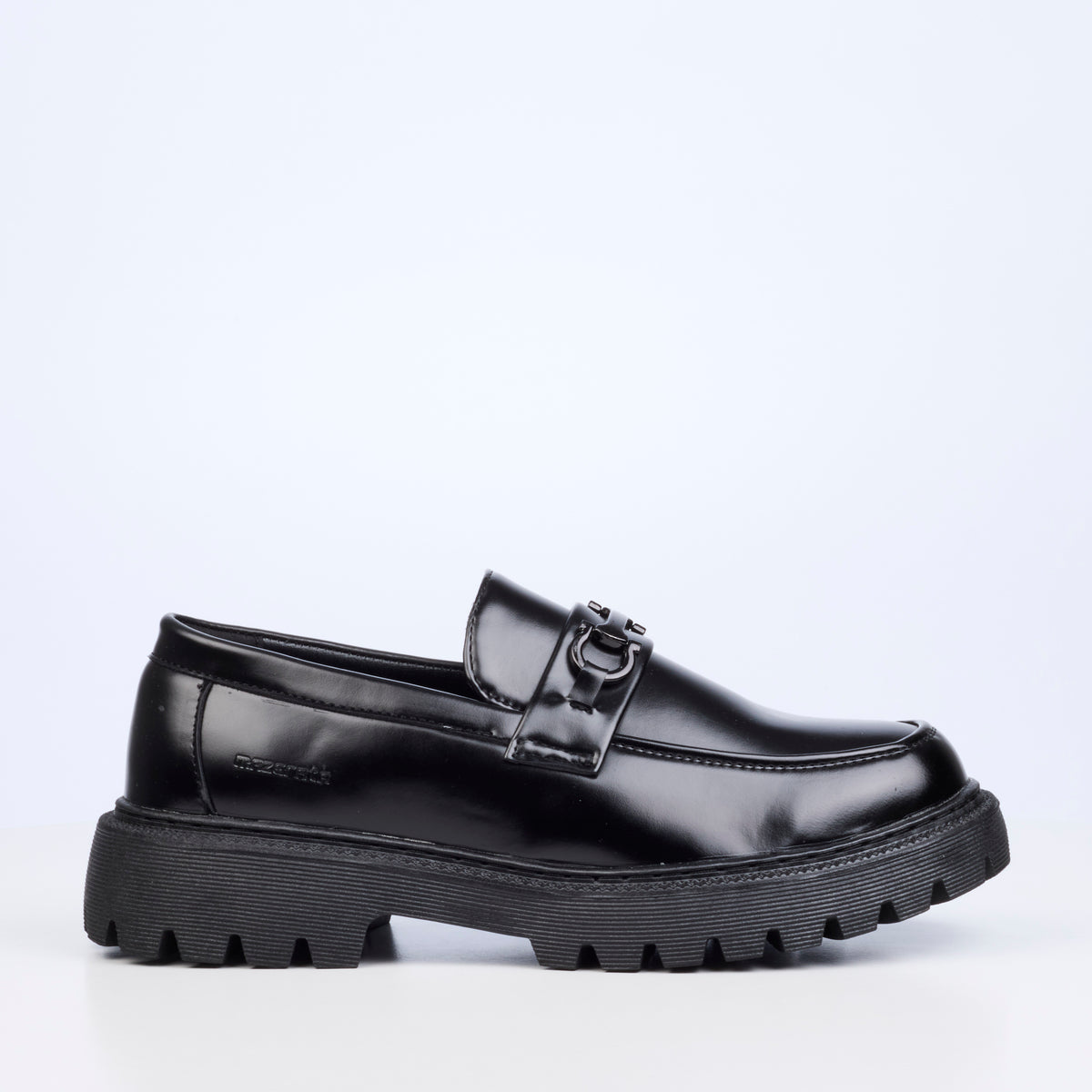 Mazerata Novak 3 Faux Wax Shoe - Black