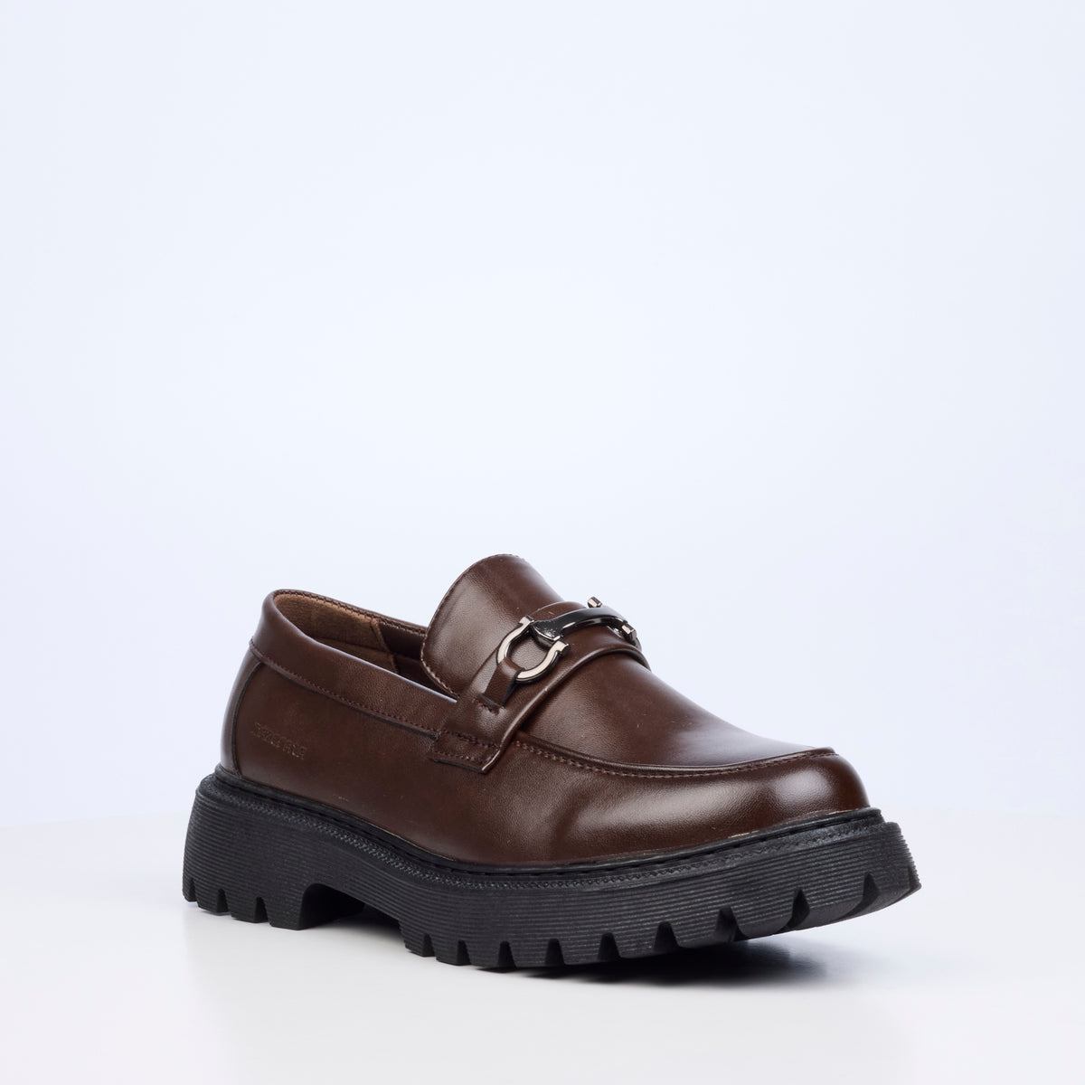 Mazerata Novak 3 Faux Wax Shoe - Chocolate