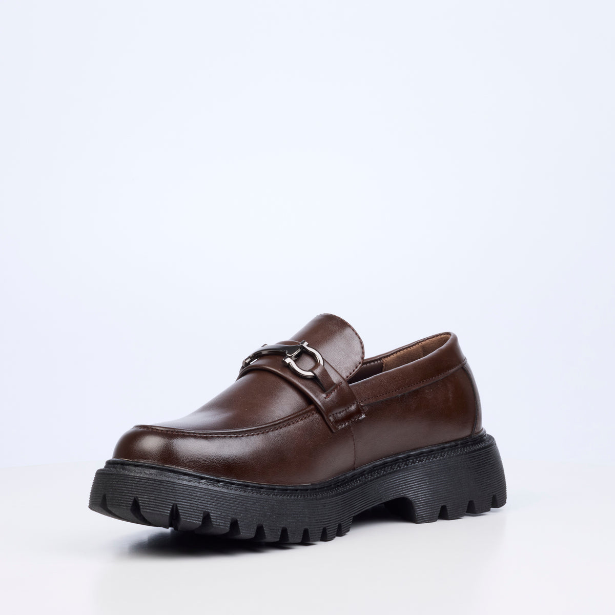 Mazerata Novak 3 Faux Wax Shoe - Chocolate