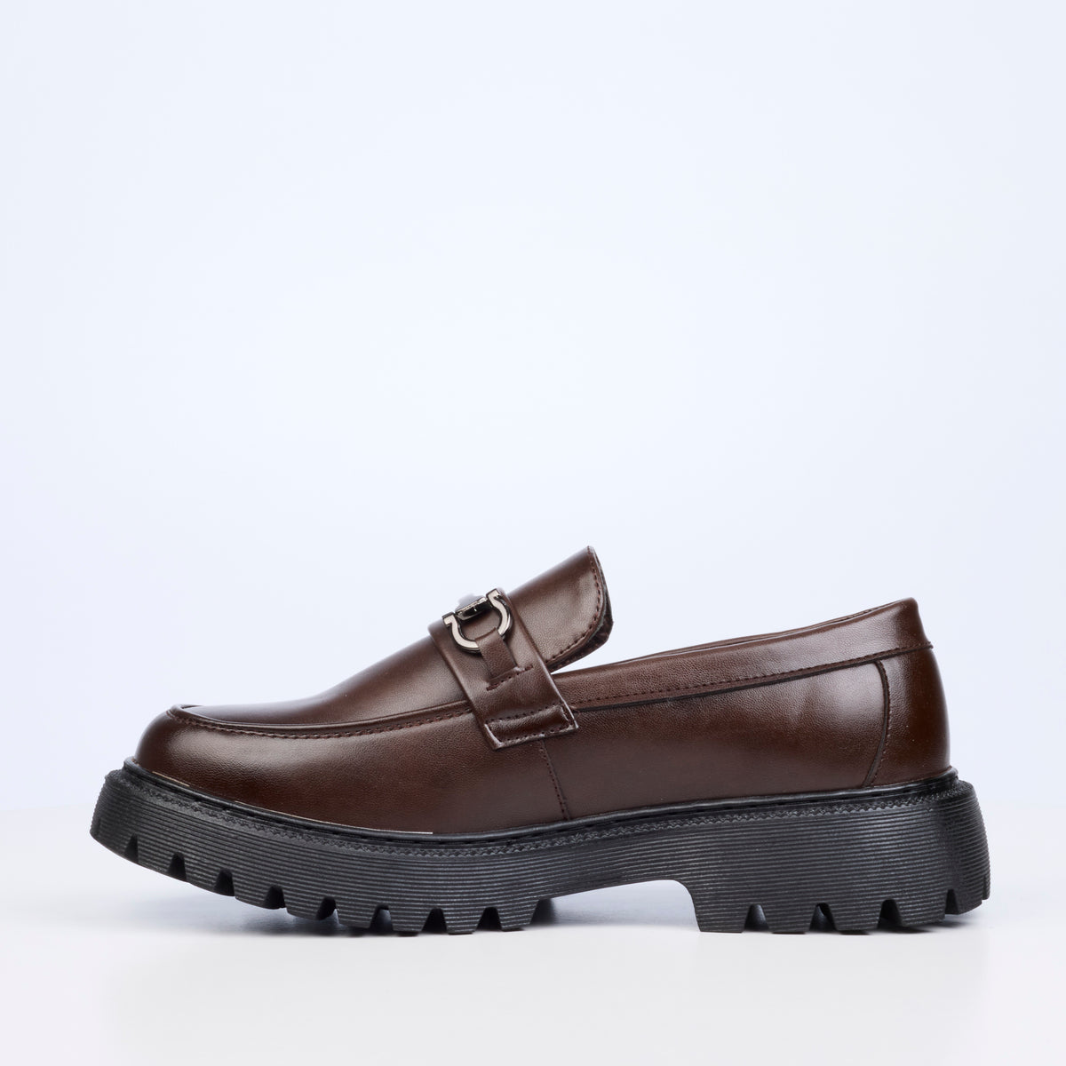 Mazerata Novak 3 Faux Wax Shoe - Chocolate