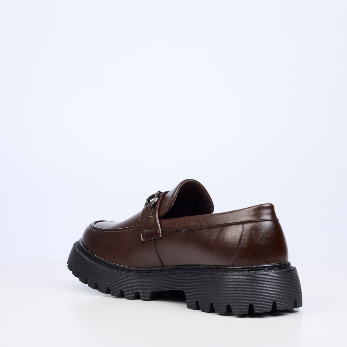 Mazerata Novak 3 Faux Wax Shoe - Chocolate