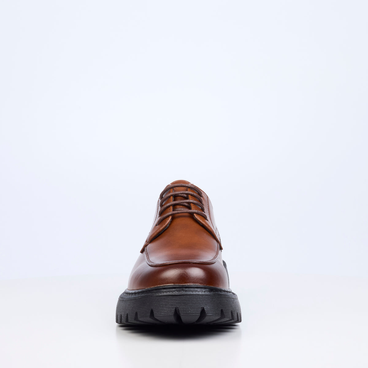Mazerata Novak 4 Faux Wax Shoe - Chocolate