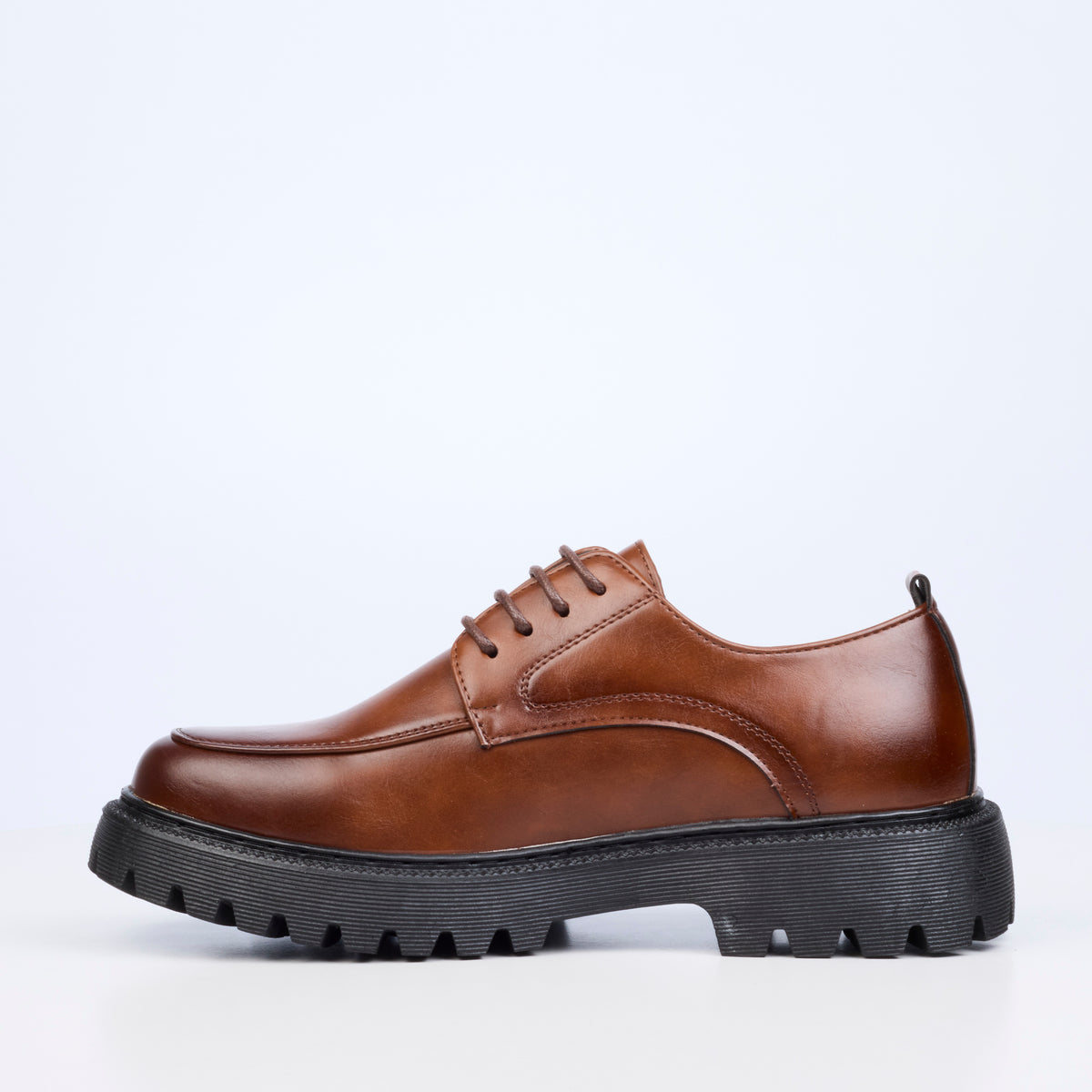 Mazerata Novak 4 Faux Wax Shoe - Chocolate