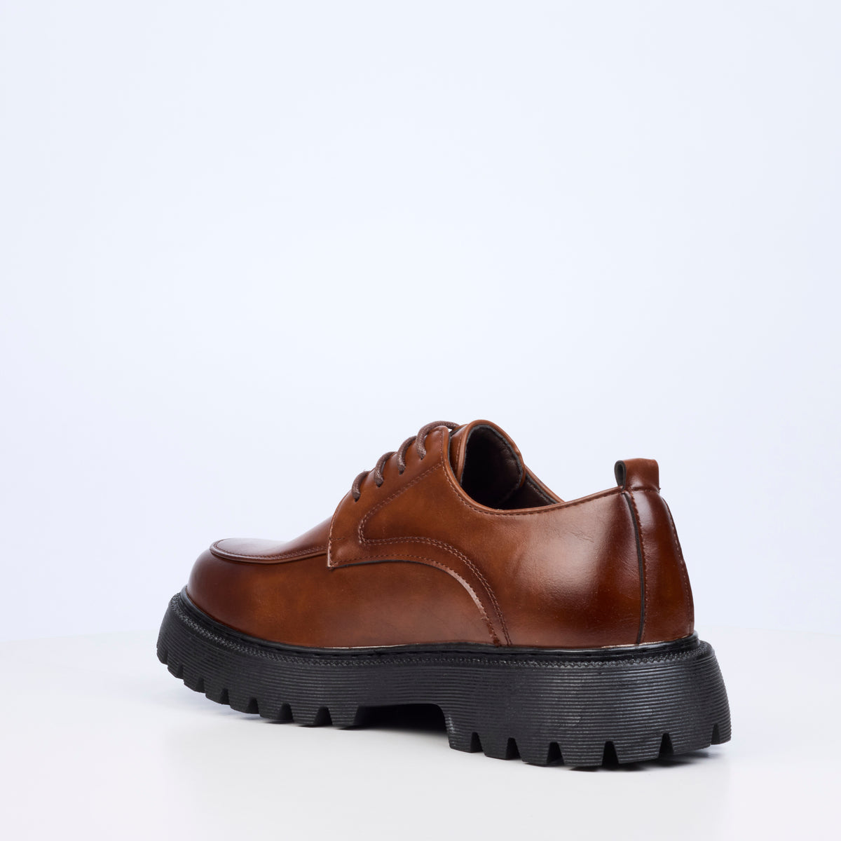 Mazerata Novak 4 Faux Wax Shoe - Chocolate