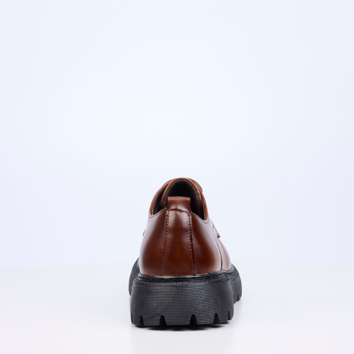 Mazerata Novak 4 Faux Wax Shoe - Chocolate