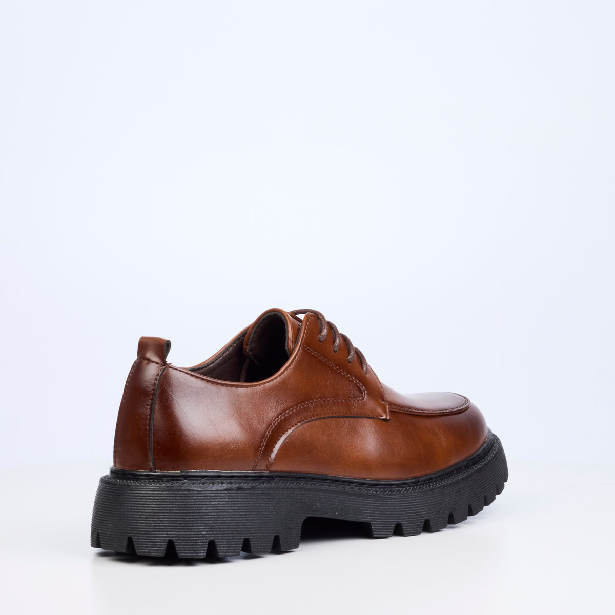 Mazerata Novak 4 Faux Wax Shoe - Chocolate