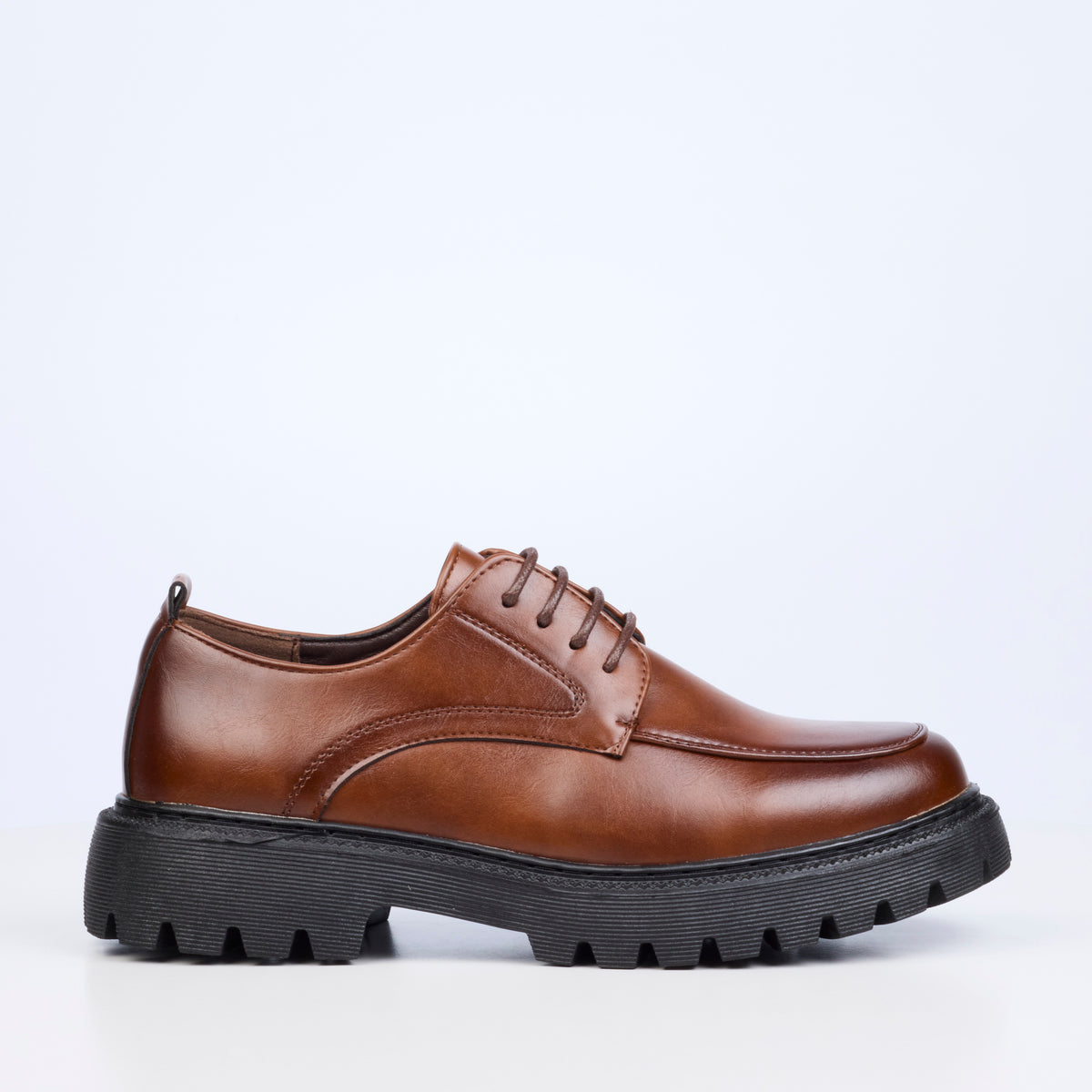 Mazerata Novak 4 Faux Wax Shoe - Chocolate