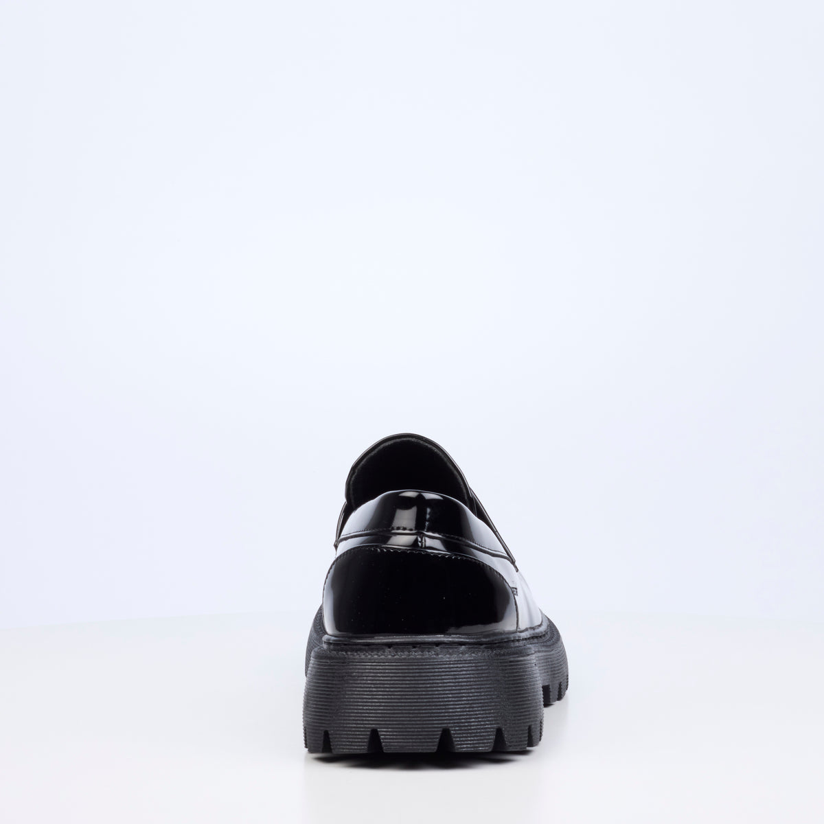 Mazerata Novak 6 Faux Patent Shoe - Black