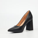 Miss Black Novi 1 Court - Black footwear Miss Black