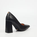 Miss Black Novi 1 Court - Black footwear Miss Black