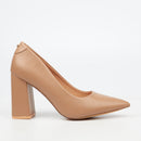 Miss Black Novi 1 Court - Taupe footwear Miss Black