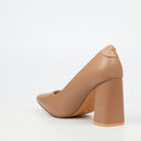 Miss Black Novi 1 Court - Taupe footwear Miss Black