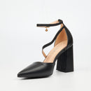 Miss Black Novi 2 Court - Black footwear Miss Black