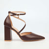 MIss Black Novi 2 Court - Chocolate footwear Miss Black