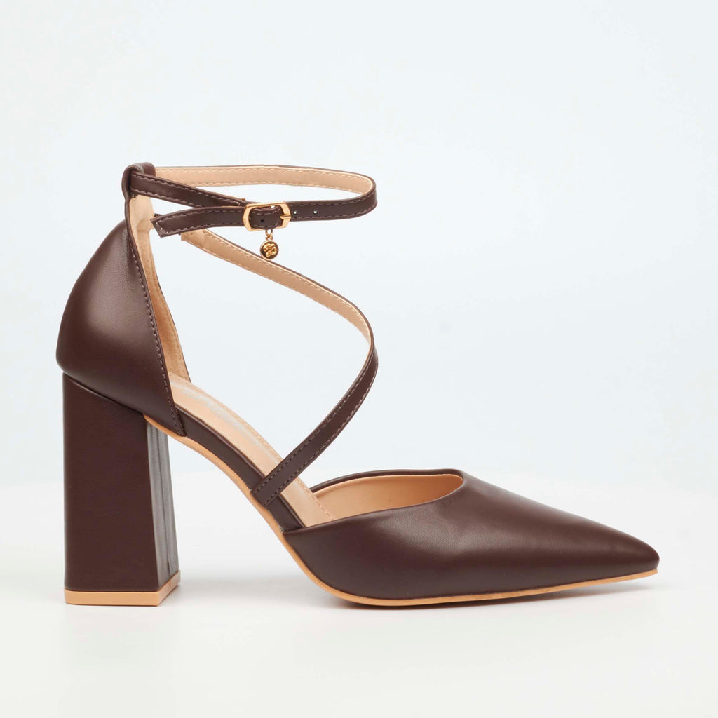 MIss Black Novi 2 Court - Chocolate footwear Miss Black