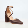 MIss Black Novi 2 Court - Chocolate footwear Miss Black