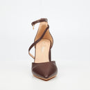 MIss Black Novi 2 Court - Chocolate footwear Miss Black
