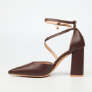 MIss Black Novi 2 Court - Chocolate footwear Miss Black