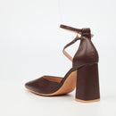 MIss Black Novi 2 Court - Chocolate footwear Miss Black