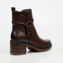 Butterfly Feet Noxer 3 Ankle Boot - Chocolate