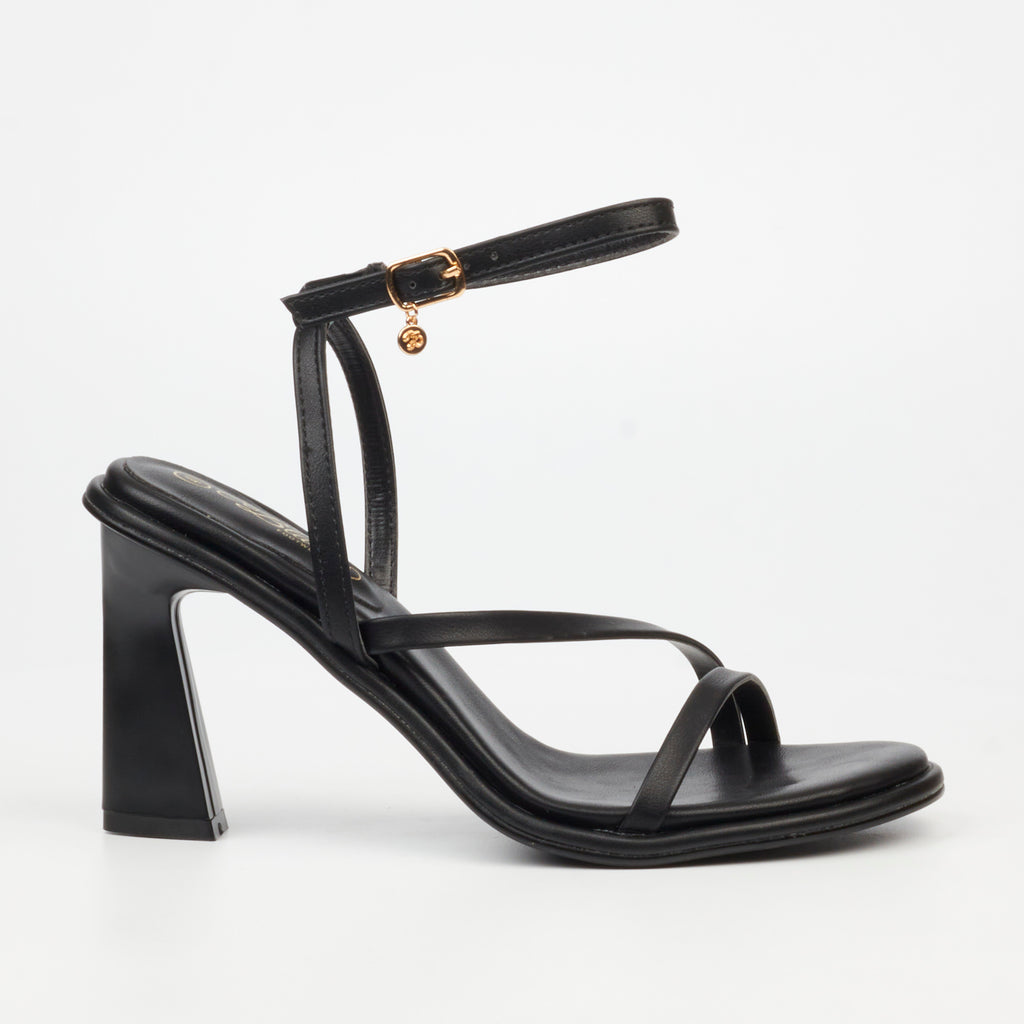 MIss Black Nutella 1 Heel - Black footwear Miss Black