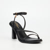 MIss Black Nutella 1 Heel - Black footwear Miss Black