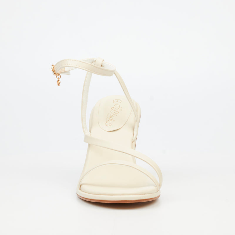Miss Black Nutella 1 Heel - Bone