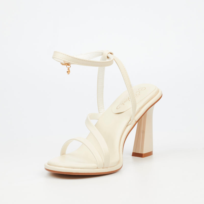 Miss Black Nutella 1 Heel - Bone