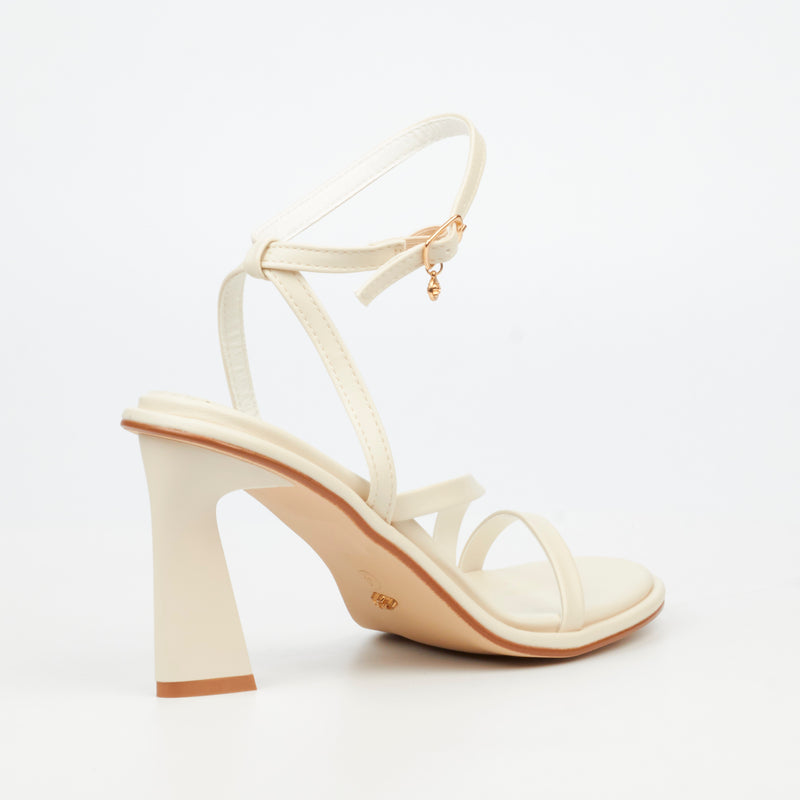 Miss Black Nutella 1 Heel - Bone