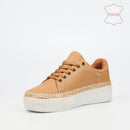 Nicci Tyler Oasis 1 Genuine Leather Sneaker - Taupe footwear Nicci Tyler