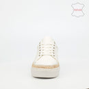 NIcci Tyler Oasis 1 Genuine Leather Sneaker - White footwear Nicci Tyler