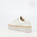 NIcci Tyler Oasis 1 Genuine Leather Sneaker - White footwear Nicci Tyler