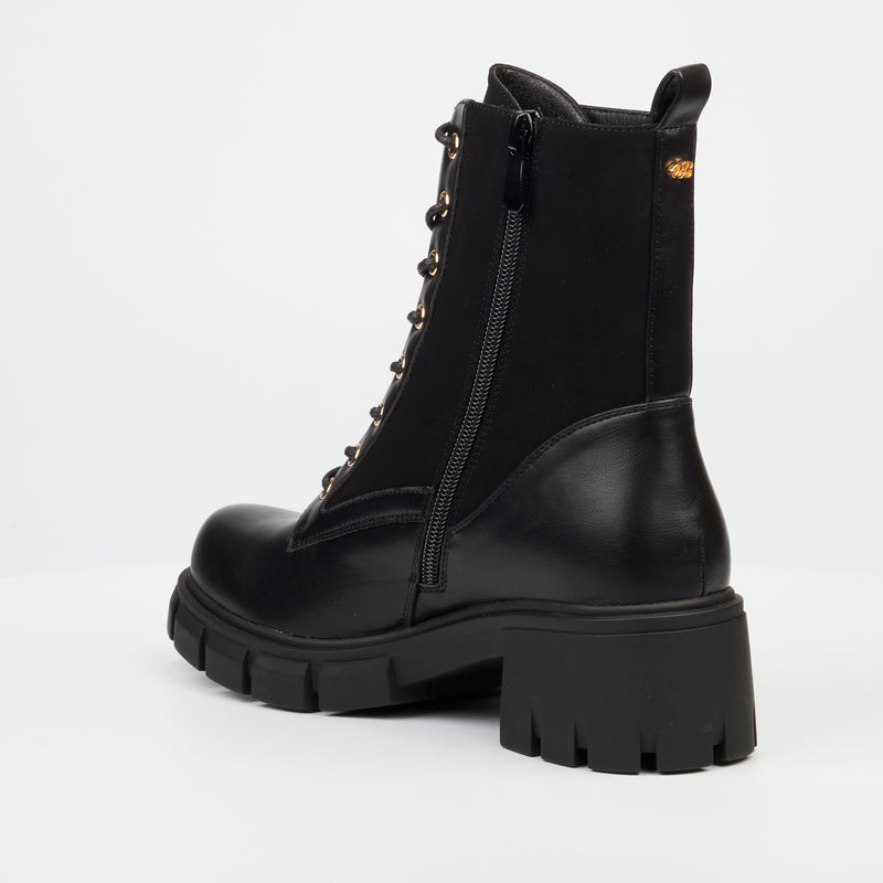 Miss Black Odyssey 3 Ankle Boot - Black footwear Miss Black   