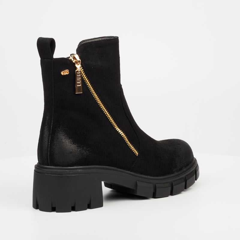 Miss Black Odyssey 4 Ankle Boot - Black footwear Miss Black   