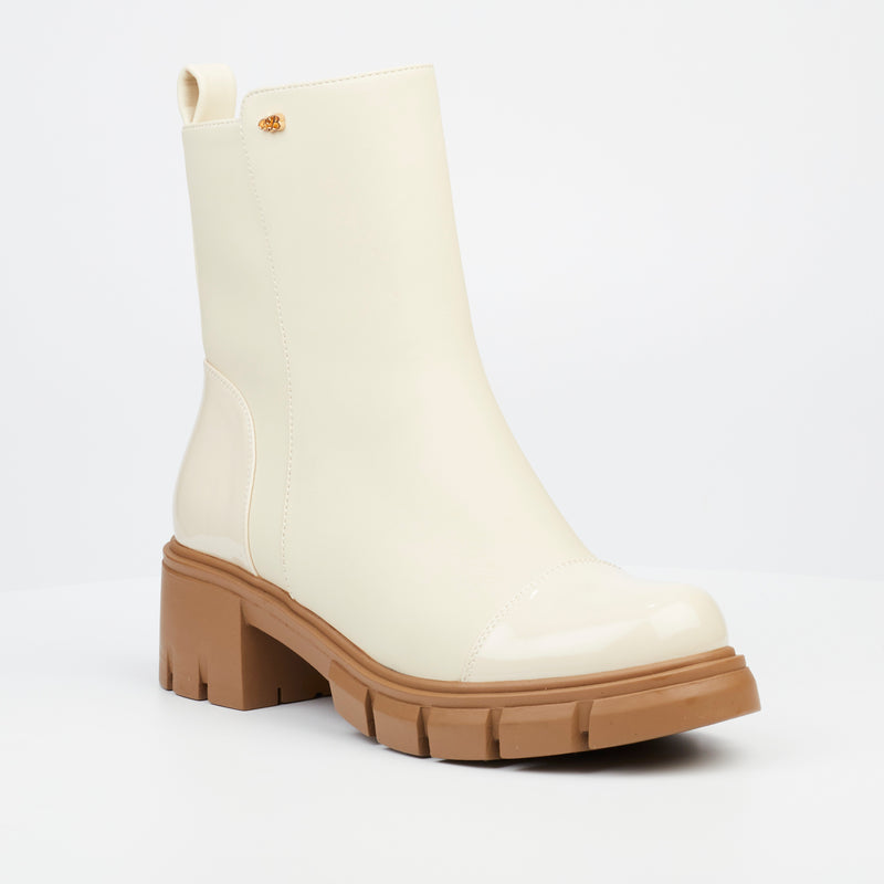 Miss Black Odyssey 5 Ankle Boot - Bone footwear Miss Black   