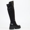 Miss Black Odyssey 8 High Boot - Black footwear Miss Black
