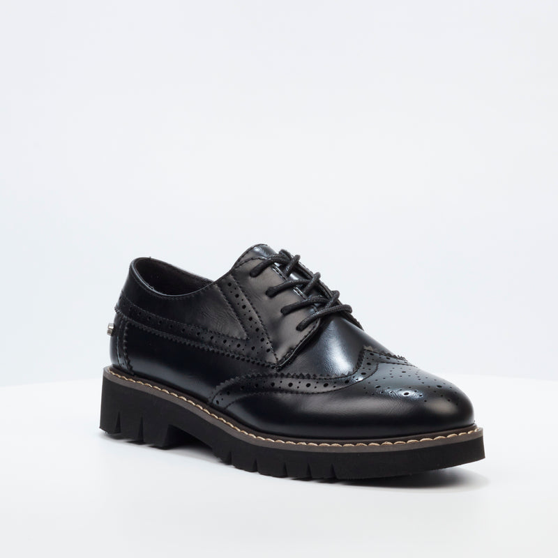 Miss Black Oxford 1 Loafer - Black footwear Miss Black   