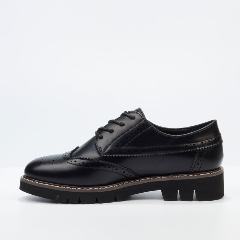 Miss Black Oxford 1 Loafer - Black footwear Miss Black   