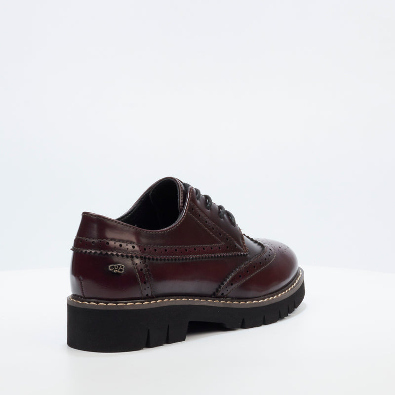 Miss Black Oxford 1 Loafer - Wine footwear Miss Black   