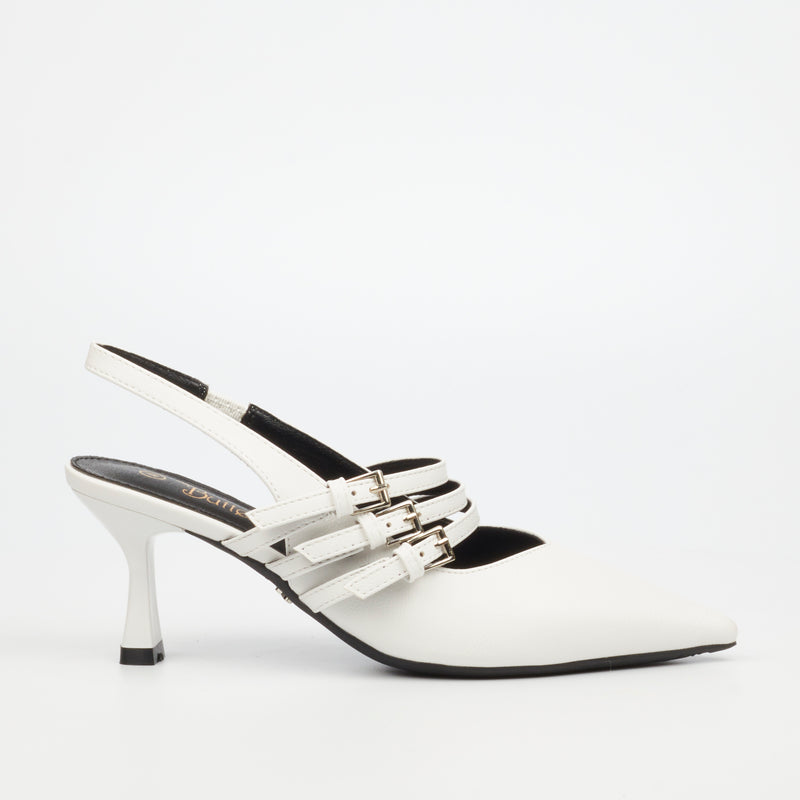 Butterfly Feet Paige 1 High Heel - White footwear Butterfly Feet