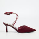 Butterfly Feet Paige 2 Heel - Burgundy footwear Butterfly Feet